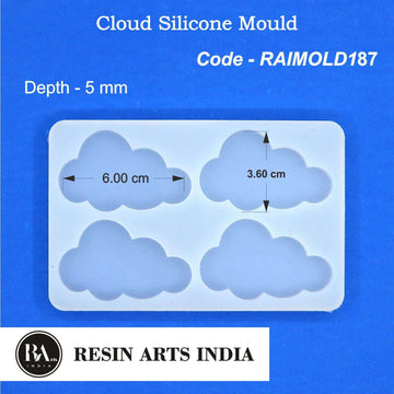 Cloud Pendant And Keychain Mold-RAIMOLD-187