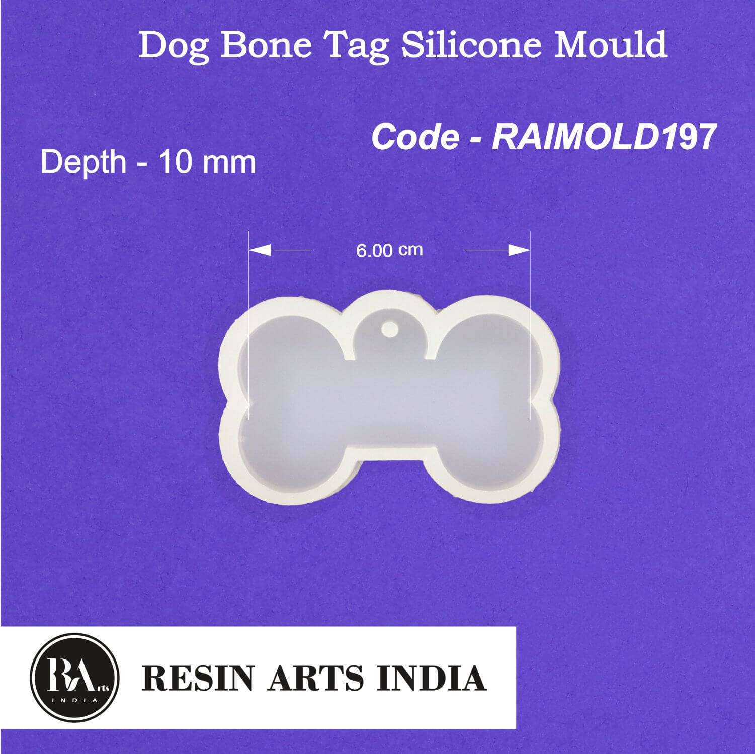 Dog Bone Tag Mold-RAIMOLD-197