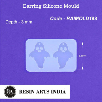 Ghost Earring Mold-RAIMOLD-198