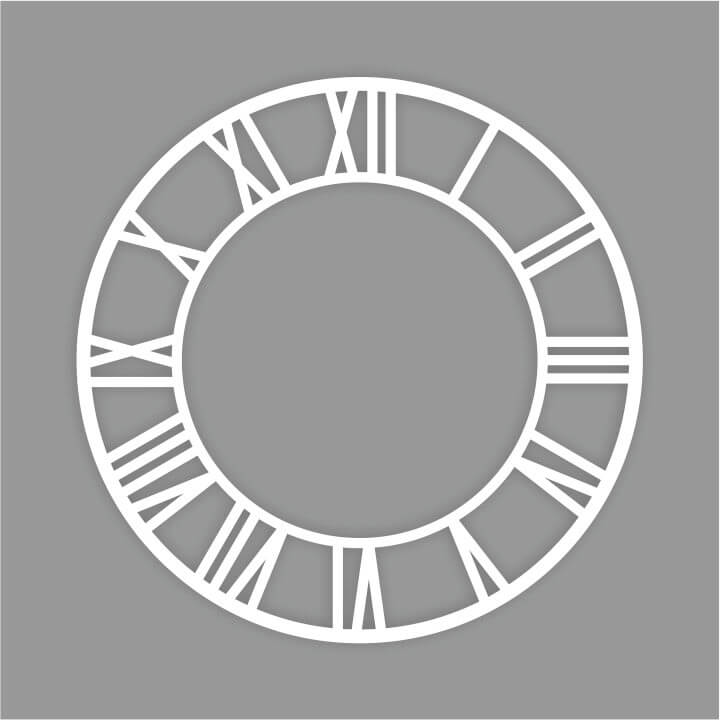 Acrylic Clock Ring- MTRAI01