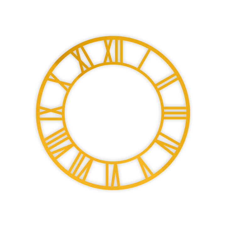 Acrylic Clock Ring- MTRAI01