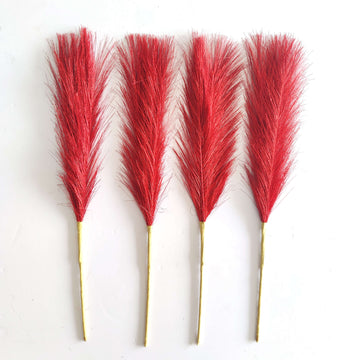 Artificial Pampas Grass Feathers