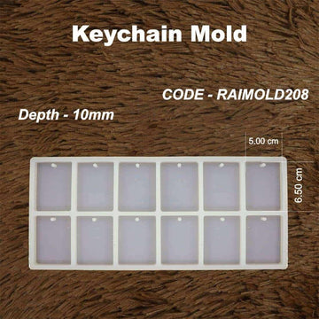 Rectangle Keycain Mold-RAIMOLD-208