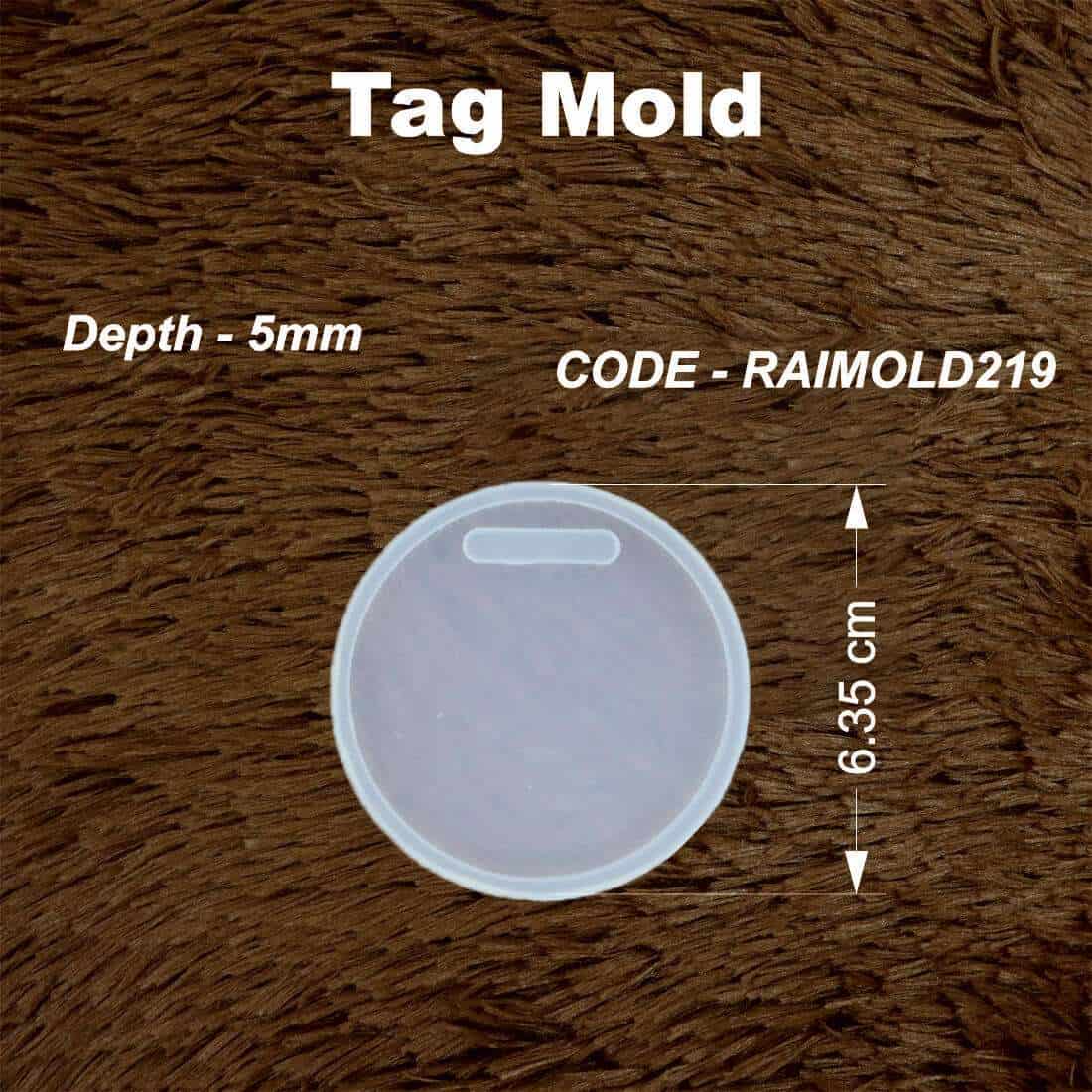 Circle Tag  Mold-RAIMOLD-219