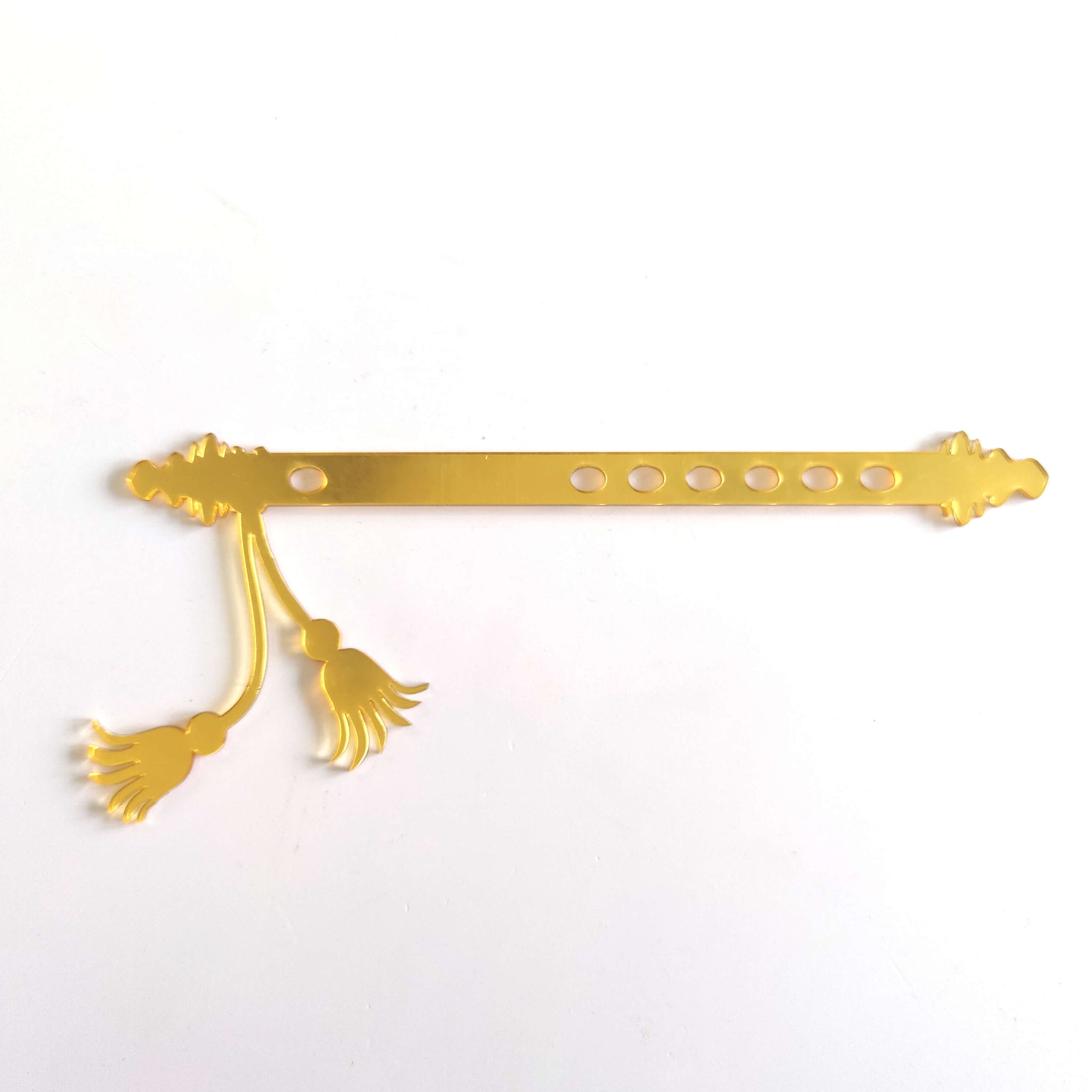 Acrylic Cutout Krishna Flute (Bansuri)