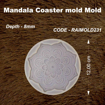 Mandala Coaster Mold-RAIMOLD-231