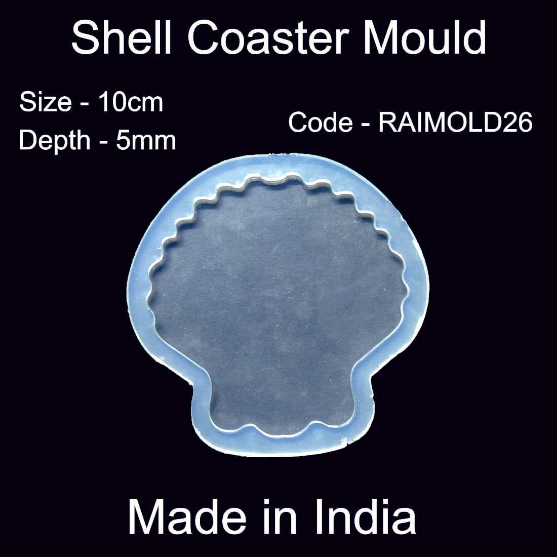 Shell Coaster Mold-RAIMOLD-26