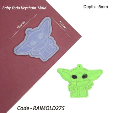 Baby Yoda Keychain Mold-RAIMOLD-275