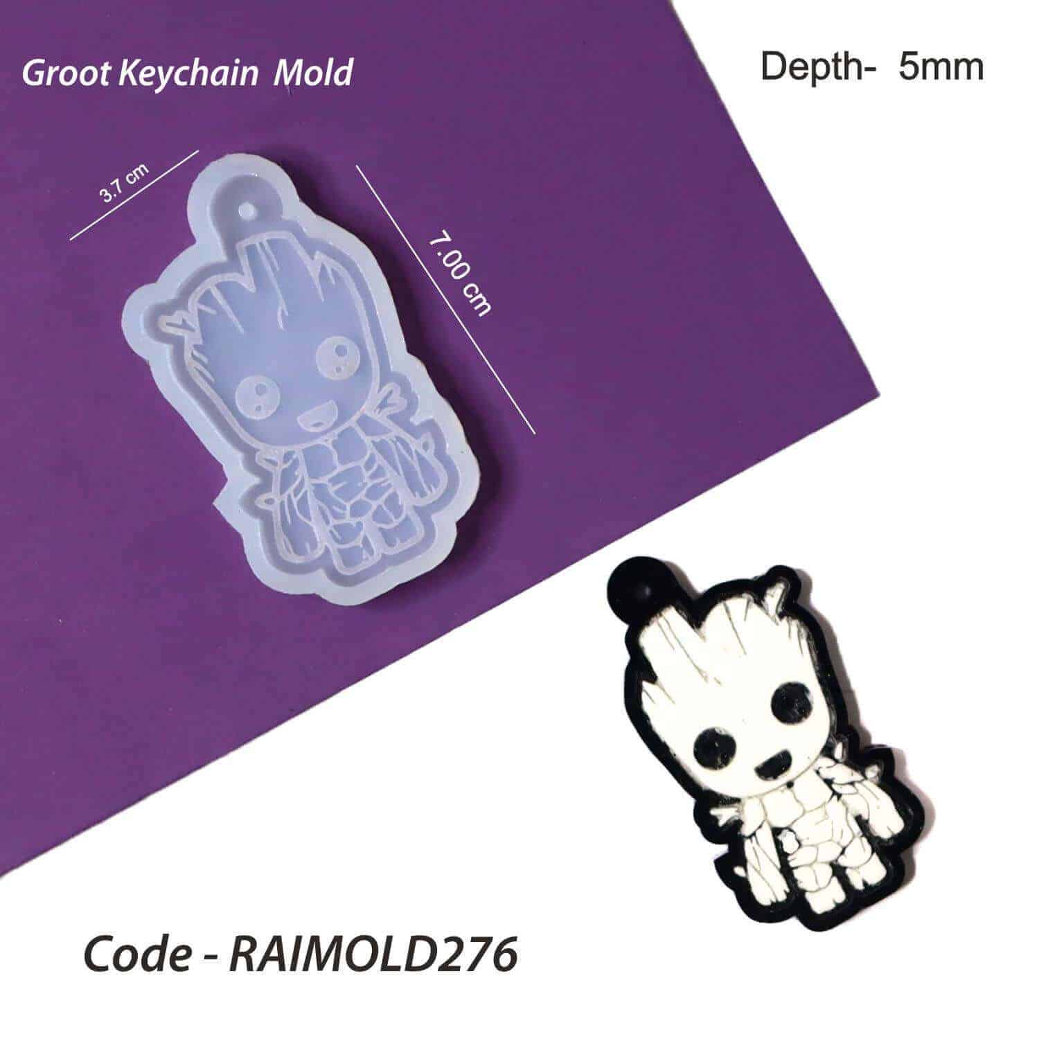 Groot Keychain Mold-RAIMOLD-276