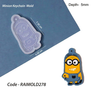 Minion Keychain Mold-RAIMOLD-278