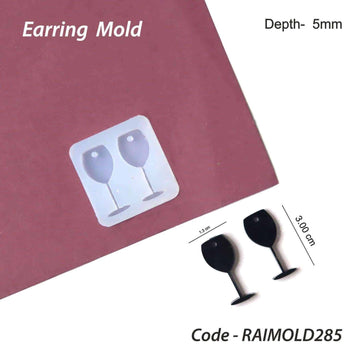 Glass earring Mold-RAIMOLD-285