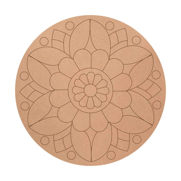 Pre Marked MDF Mandala (code -25)