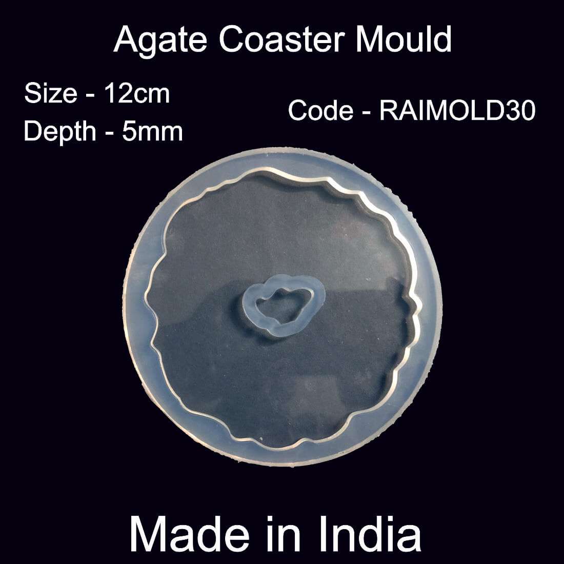 Agate Coaster Mold-RAIMOLD-30