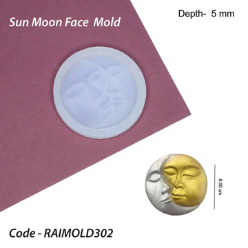 Sun Moon Face Mold-RAIMOLD-302