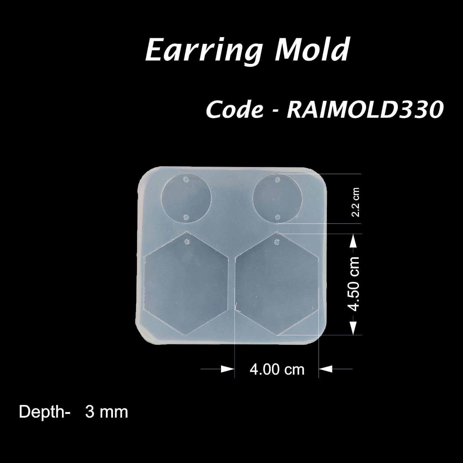 Earring Mold - RAIMOLD-330
