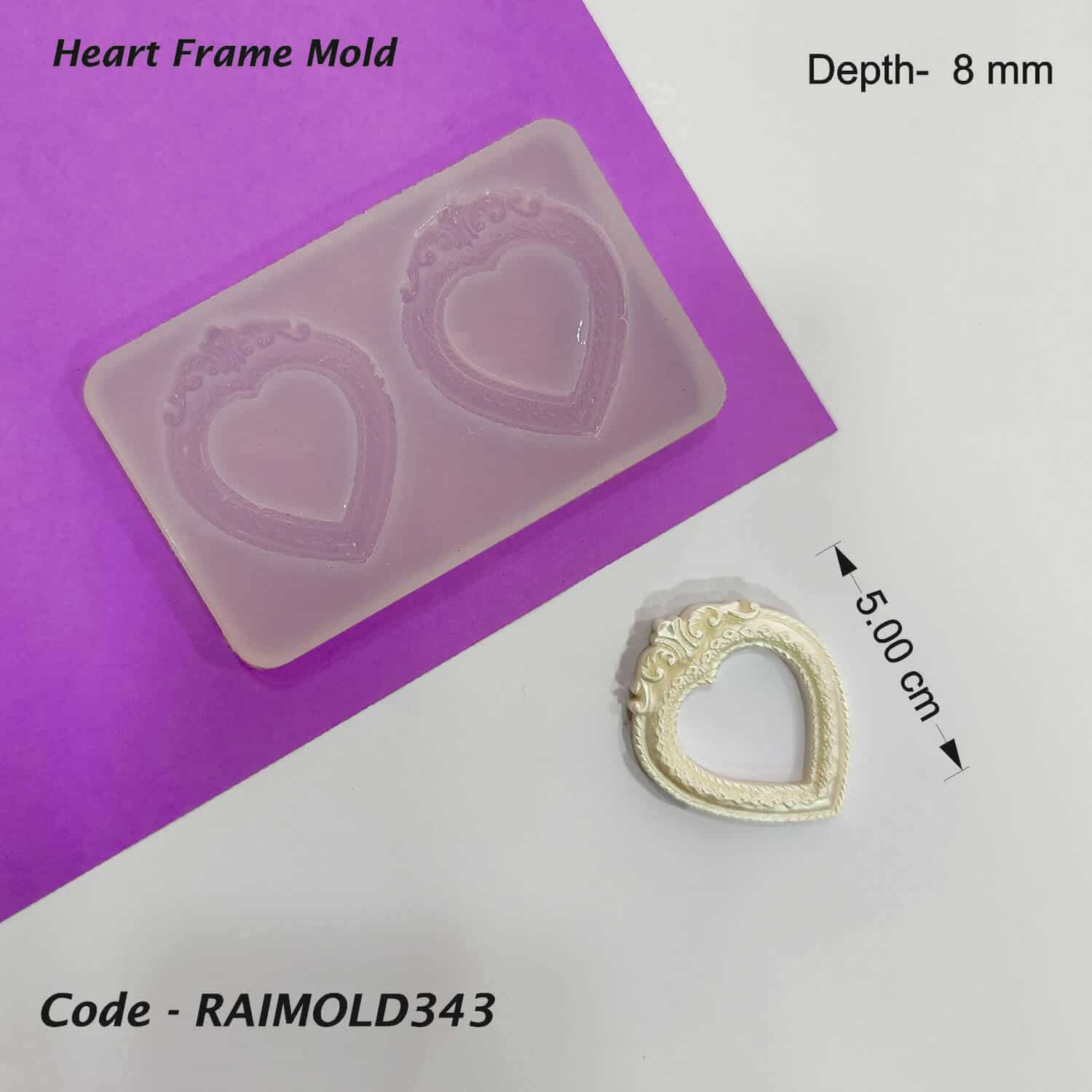 Heart Frame  Mold - RAIMOLD-343