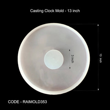 Casting Clock Mold 13 inch RAIMOLD-353