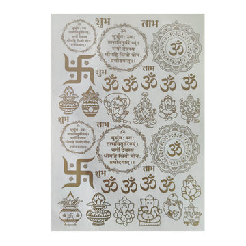 Resin Printed A4 Sticker sheet-003