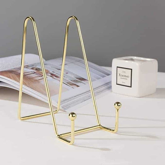 Golden Metal Display Stand - 4 Inch