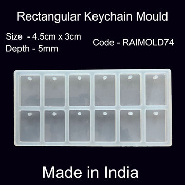 Rectangular Keychain Mold-RAIMOLD-74