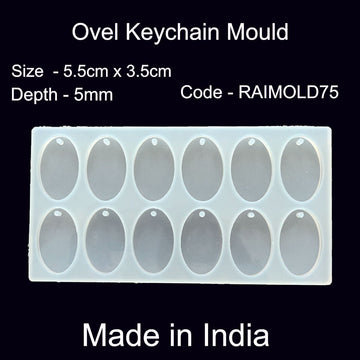 Oval Keychain Mold-RAIMOLD-75