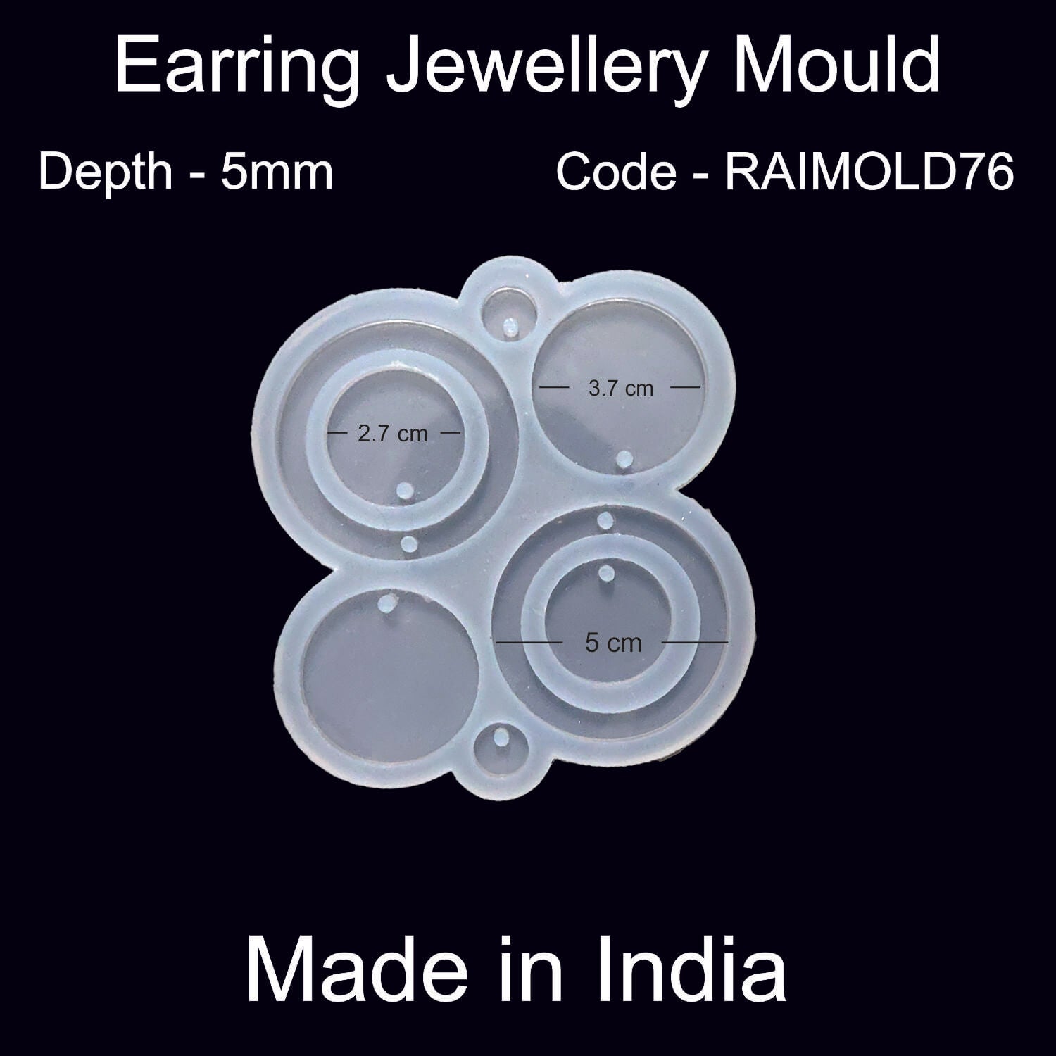 Earring And Keychain Mold-RAIMOLD-76
