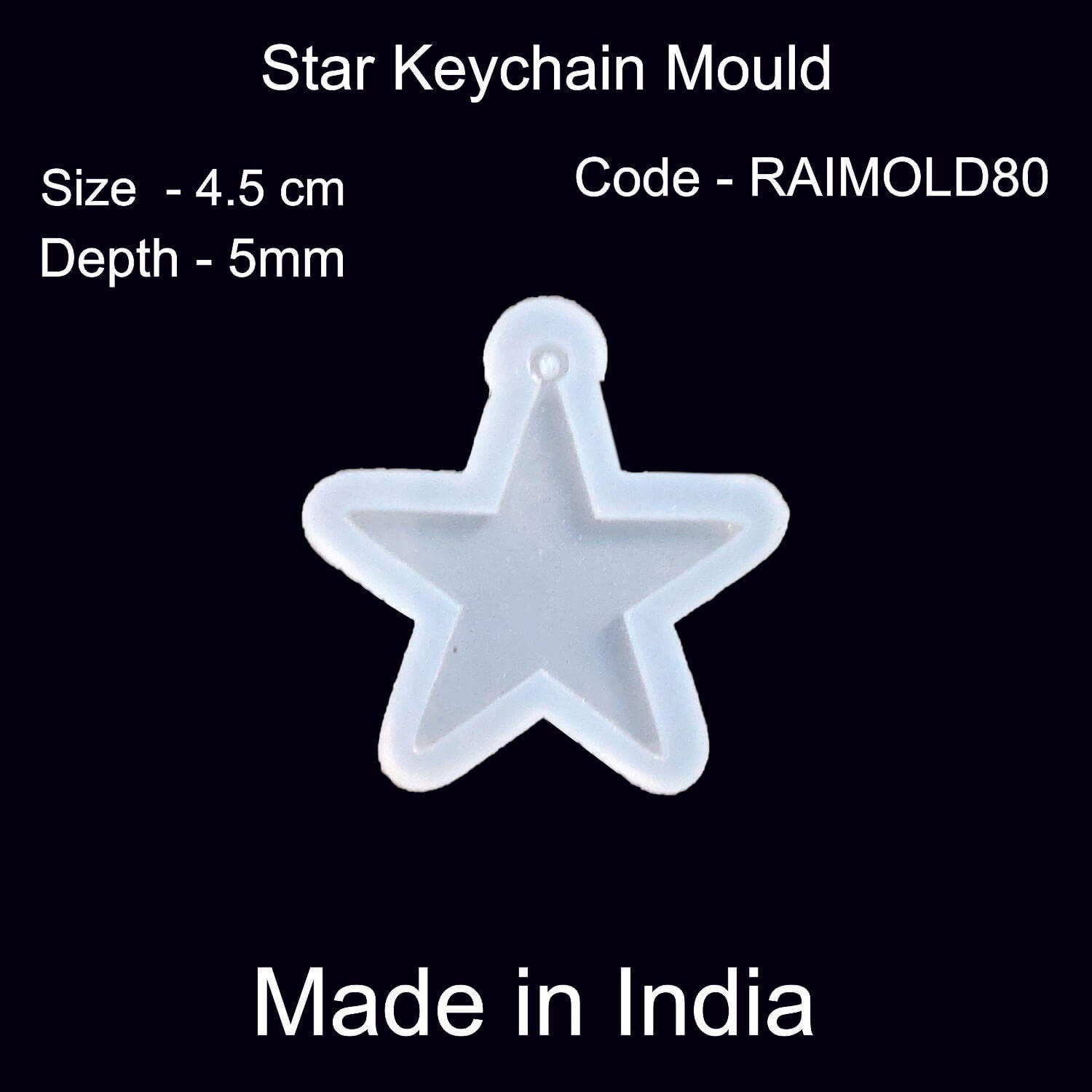 Star Keychain Mold-RAIMOLD-80