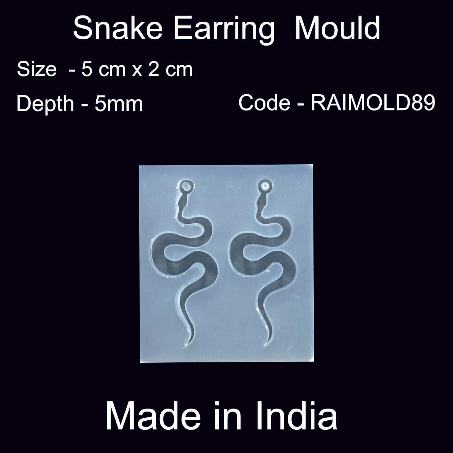 Snake Earring Mold-RAIMOLD-89