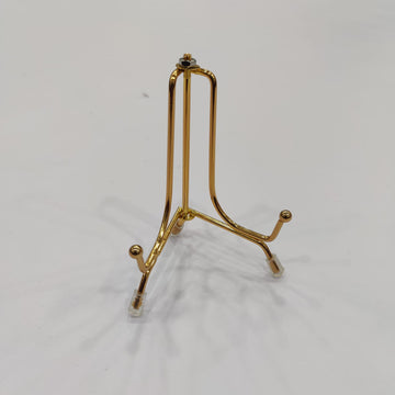 Golden Metal Foldable Display Stand - 4 inch