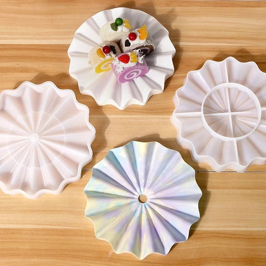 Wave Drain Tray Mold [imported]