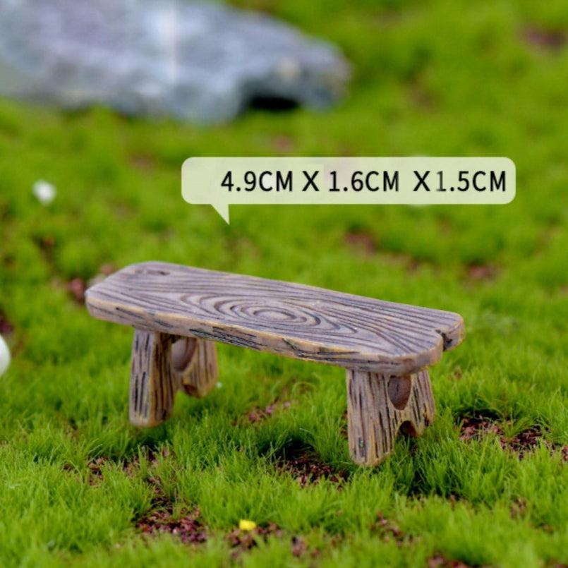 Micro Wooden Bench