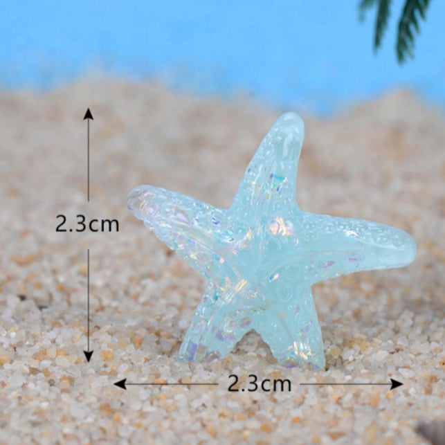 Light Blue Crystal Starfish