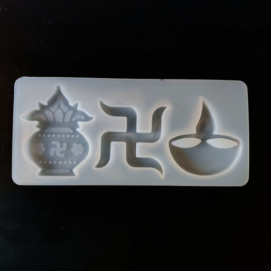 Diwali Mold 3 in 1 [Imported]