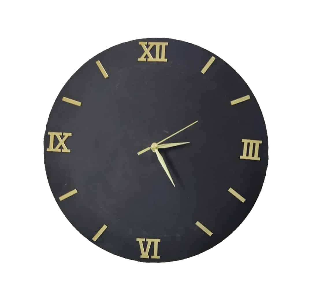 Golden Acrylic Number With Sticks