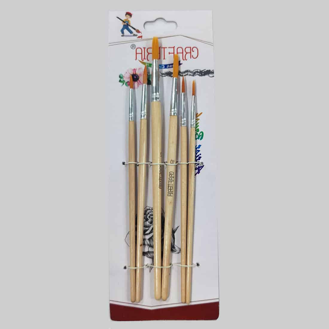 Artist Brush Set of 6