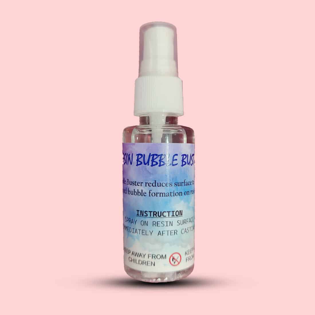 Resin bubble buster