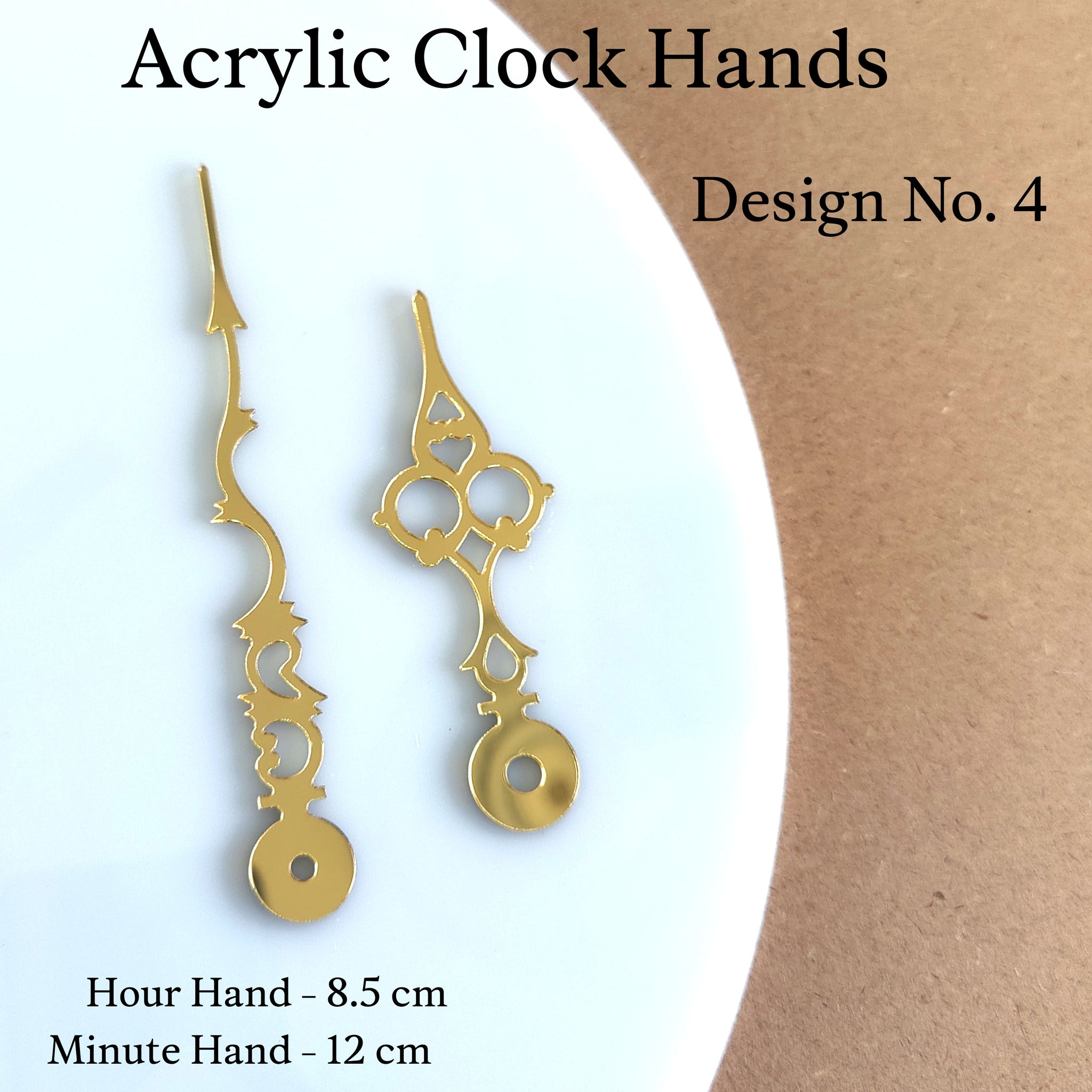 Acrylic Clock Hand Design No.4