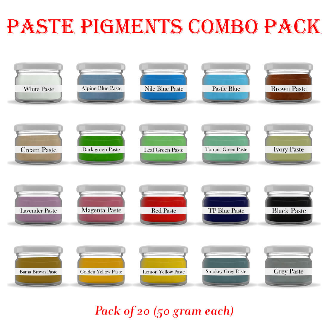 Paste Pigment Combo Pack