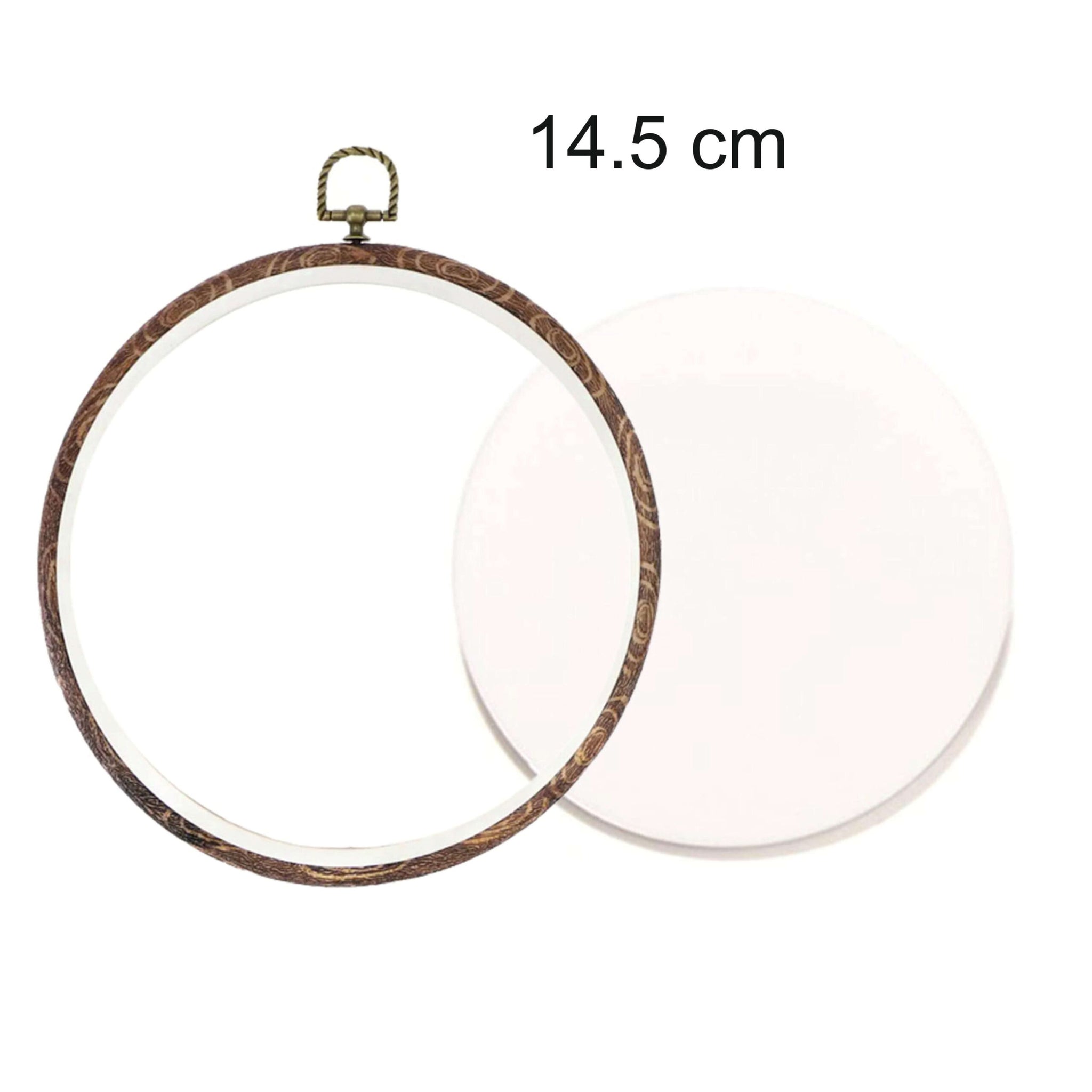 Embroidery Resin Ring 14.5 cm
