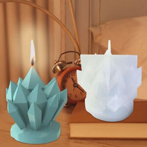 Crystal Cluster Stone Candle Mold [IMPORTED]